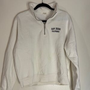 Brandy Melville San Diego Quarter Zip